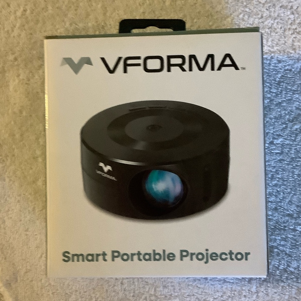 Smart Portable Projector - Black